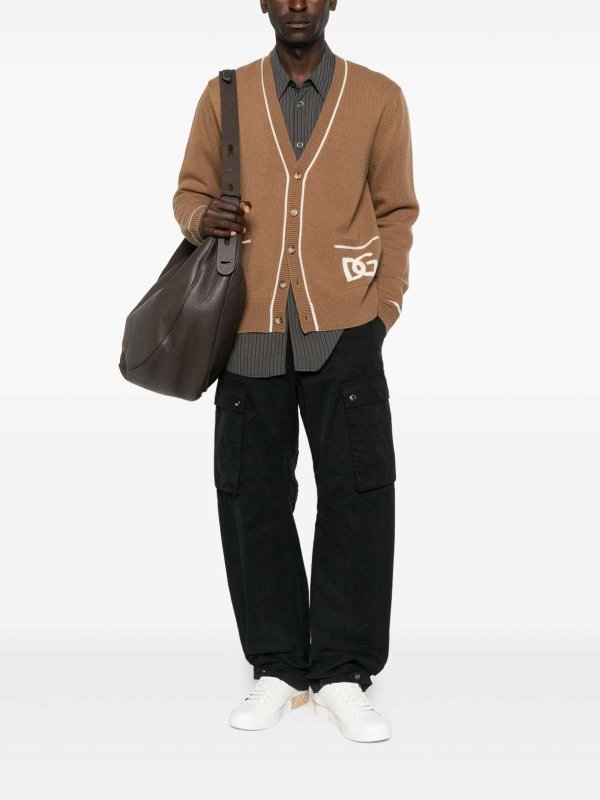 カジュアルパンツ - 黒 shop online: DOLCE & GABBANA