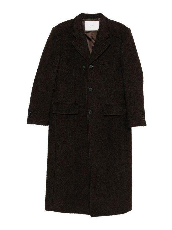 DUNST: knee length coats - Wool Single-Breasted Coat