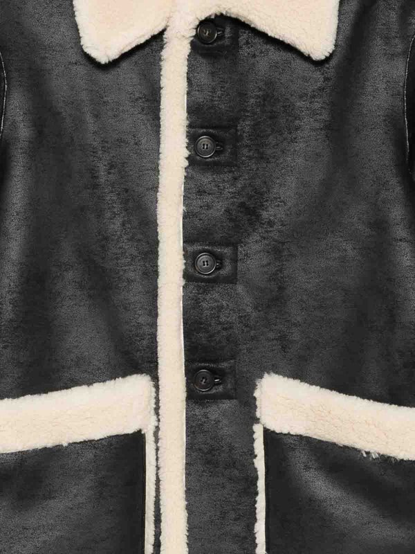 DUNST: leather jacket online - Faux Leather Jacket