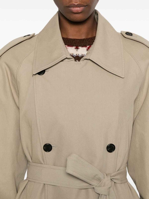 The Best Shops DUNST: Trenchs - Trench-Coat - Beige