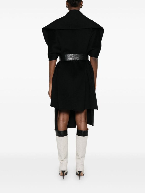 ELISABETTA FRANCHI buy online Cappotto con cintura in lana