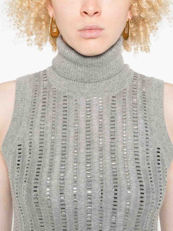 トップ/タンクトップ - グレー shop online: ERMANNO SCERVINO