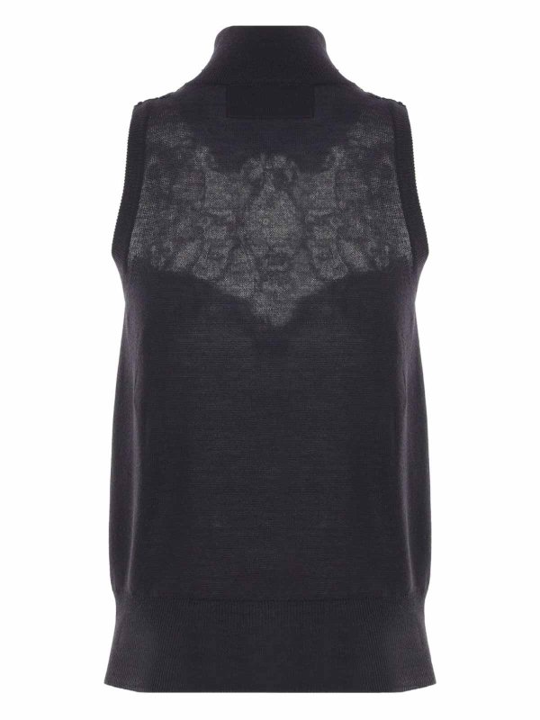 The Best Shops ERMANNO SCERVINO: Tops und Tank Tops - Top - Schwarz