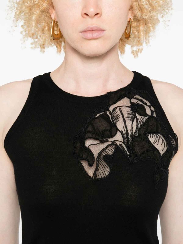 ERMANNO SCERVINO: Top e canotte online - Canotta in lana