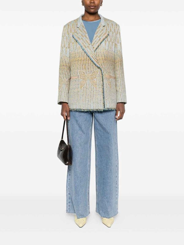 FORTE FORTE: Blazer online - Blazer - Beige