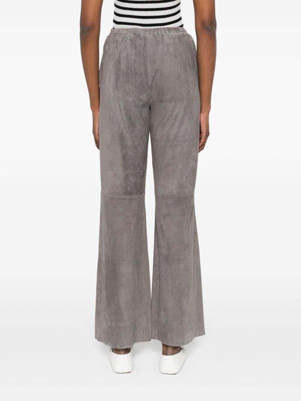 レザーパンツ - ベージュ shop online: FORTE FORTE