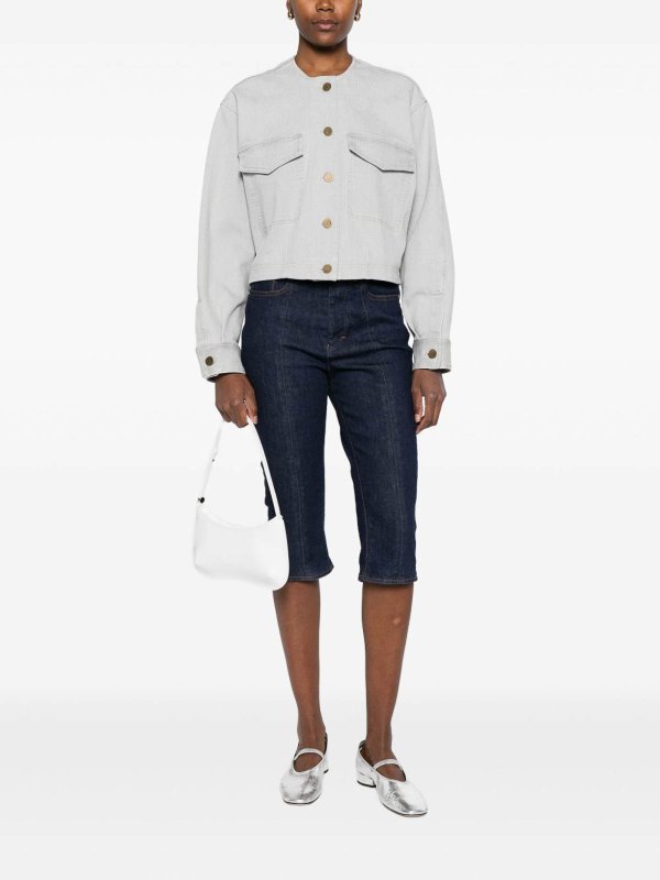 FORTE FORTE buy online Sovracamicia in cotone denim