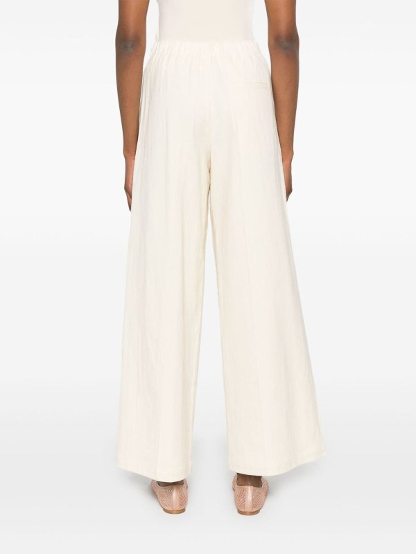 FORTE FORTE buy online Cotton High-Waisted Trousers