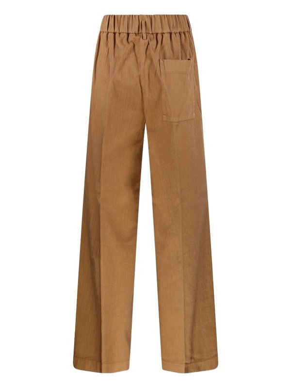 FORTE FORTE: casual trousers online - Cotton Trousers