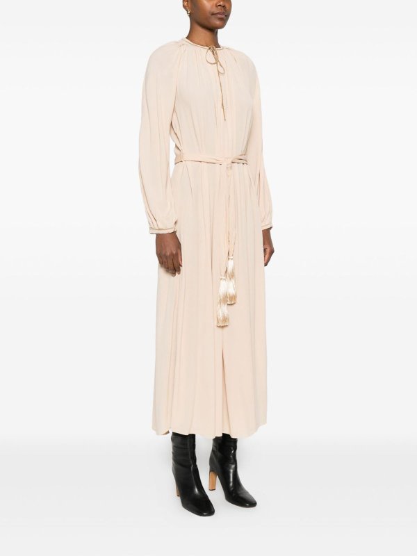 The Best Shops FORTE FORTE: マキシドレス - マキシドレス - ベージュ