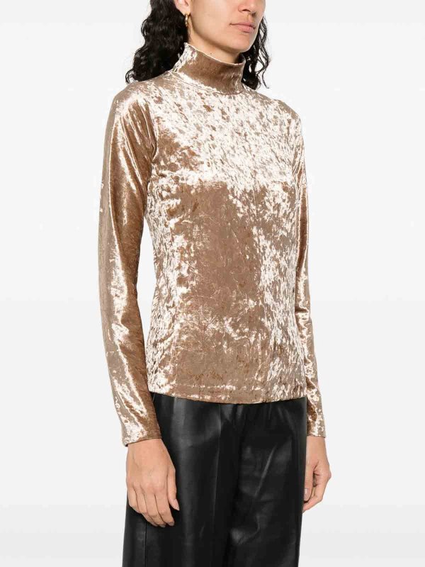 FORTE FORTE: クルーネック online - クルーネック - ベージュ