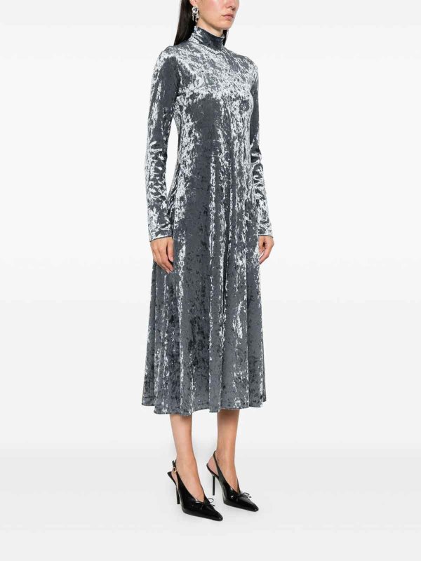 The Best Shops FORTE FORTE: Turtlenecks & Polo necks - Velvet Long Dress