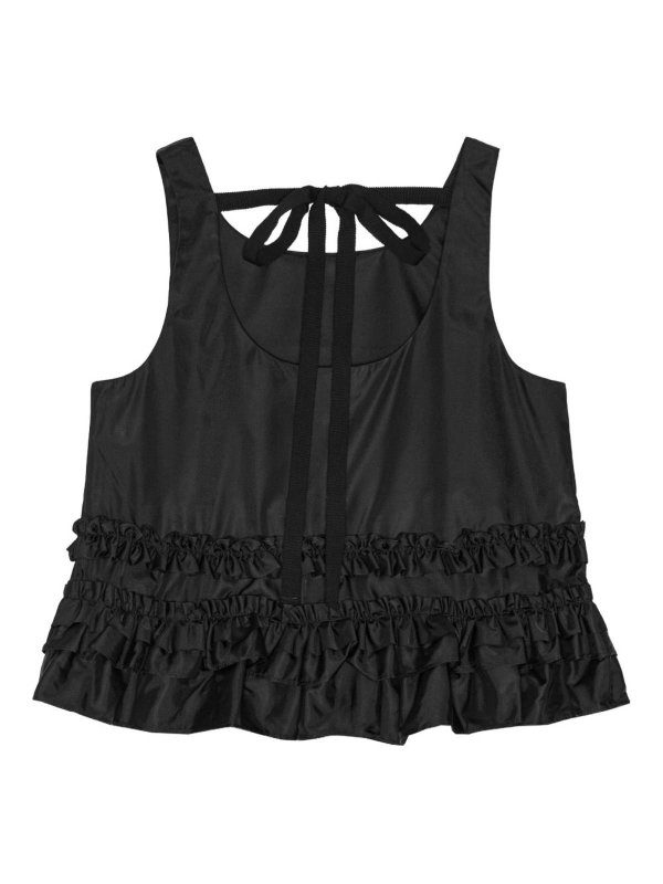 Top - Noir shop online: GANNI