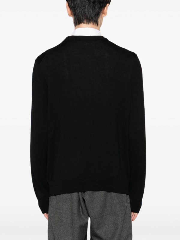 MAISON KITSUNÉ buy online Suéter Cuello Redondo - Negro
