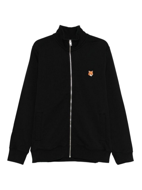 MAISON KITSUNÉ: スウェット＆セーター - スウェットシャツ/セーター - 黒