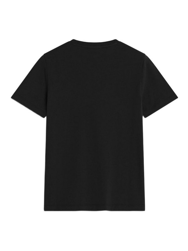 MAISON KITSUNÉ: T-shirts online - T-Shirt - Noir