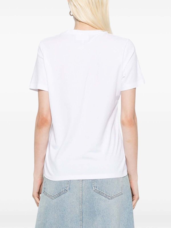 T-Shirt - Blanc shop online: MAISON KITSUNÉ