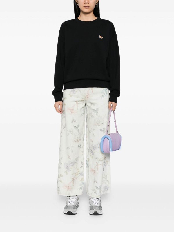 MAISON KITSUNÉ: スウェット＆セーター online - スウェットシャツ/セーター - 黒