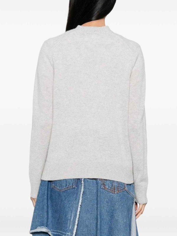 Baby Fox Wool Cardigan shop online: MAISON KITSUNÉ