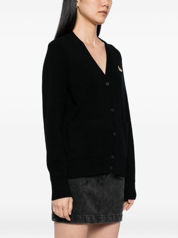 MAISON KITSUNÉ buy online Cardigan in lana di volpe baby