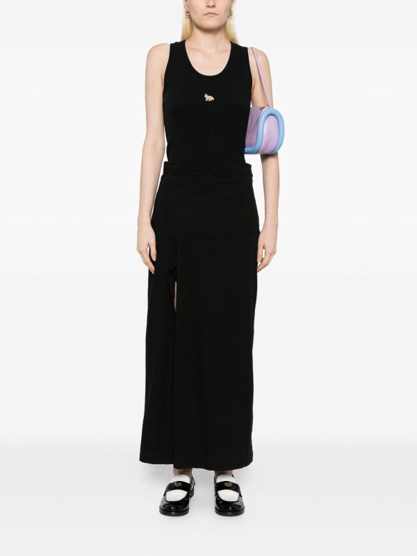 The Best Shops MAISON KITSUNÉ: Tops y camisetas sin mangas - Top - Negro