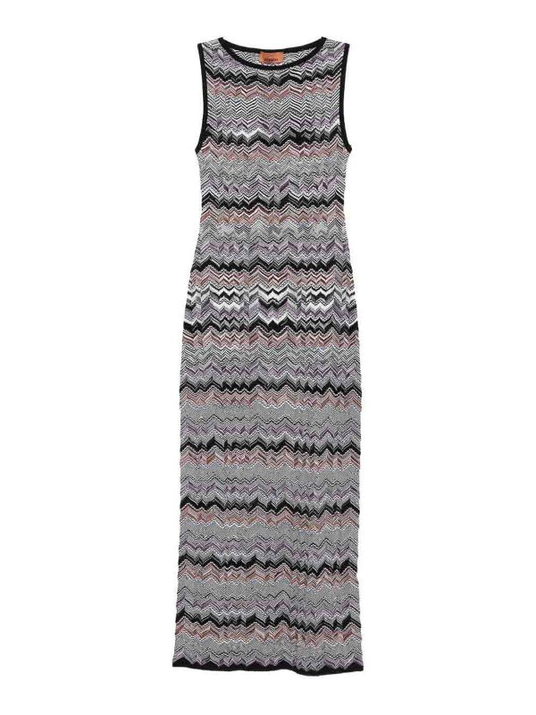 MISSONI: maxi dresses - Ssleeveless Long Dress