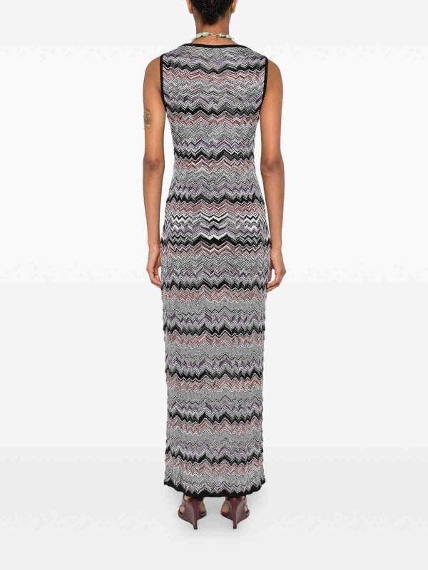 The Best Shops MISSONI: maxi dresses - Ssleeveless Long Dress