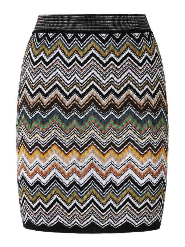 MISSONI: Faldas media pierna y semilargas - Falda Semilarga - Marrón