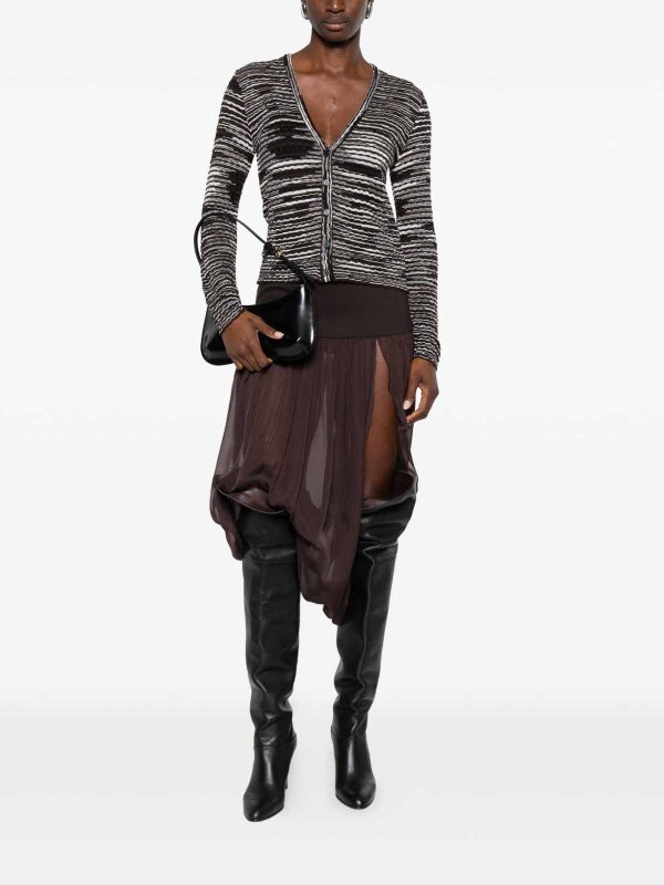 The Best Shops MISSONI: Cardigans - Cardigan - Braun