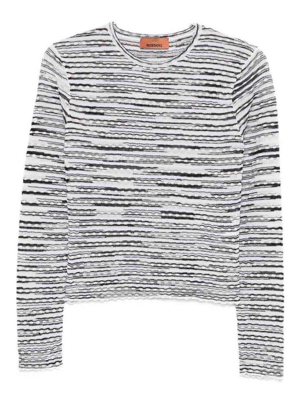 MISSONI: Pull col rond - Pull Col Rond - Beige
