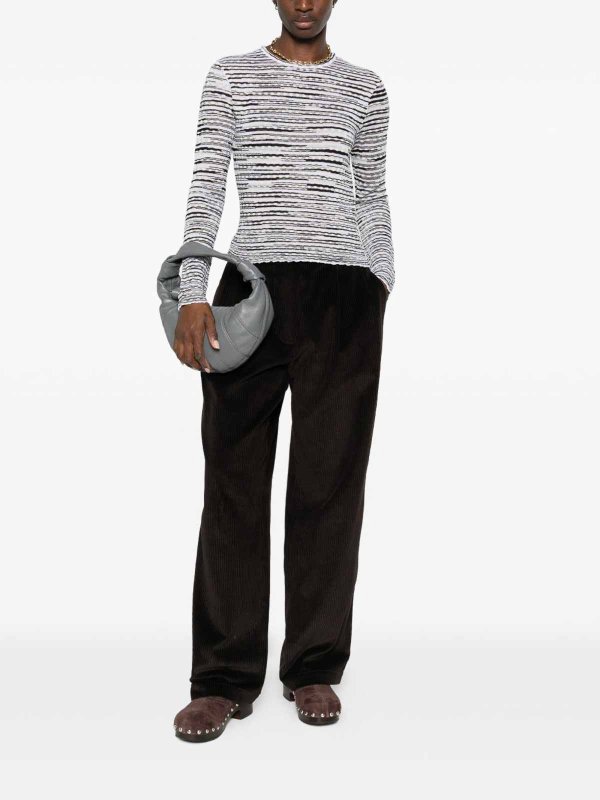 MISSONI: Pull col rond online - Pull Col Rond - Beige