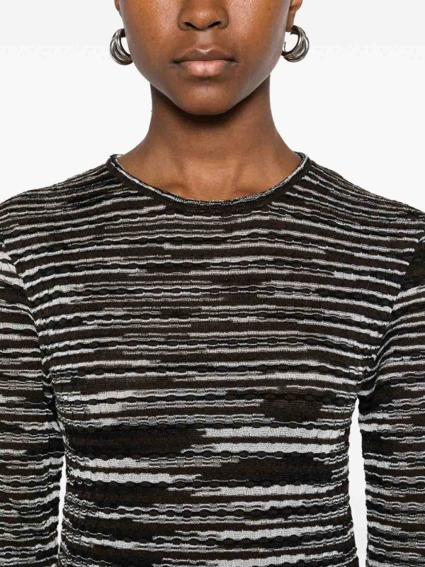 The Best Shops MISSONI: maglia collo rotondo - Maglione Girocollo In Misto Lana
