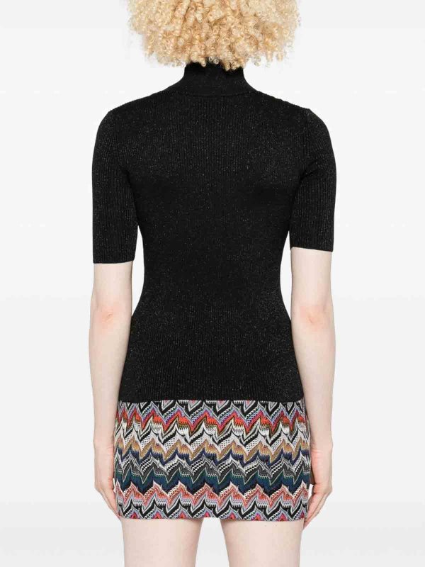 MISSONI: maglia collo rotondo online - Maglione dolcevita a coste