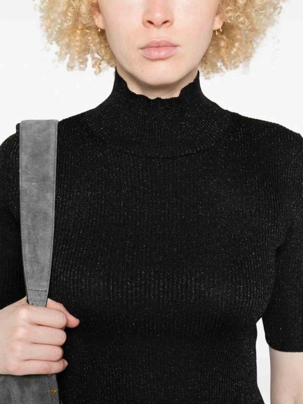 Maglione dolcevita a coste shop online: MISSONI