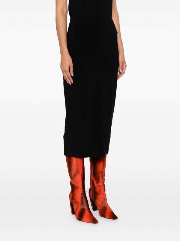 The Best Shops Norma Kamali: Knee length skirts & Midi - Midi Pencil Skirt