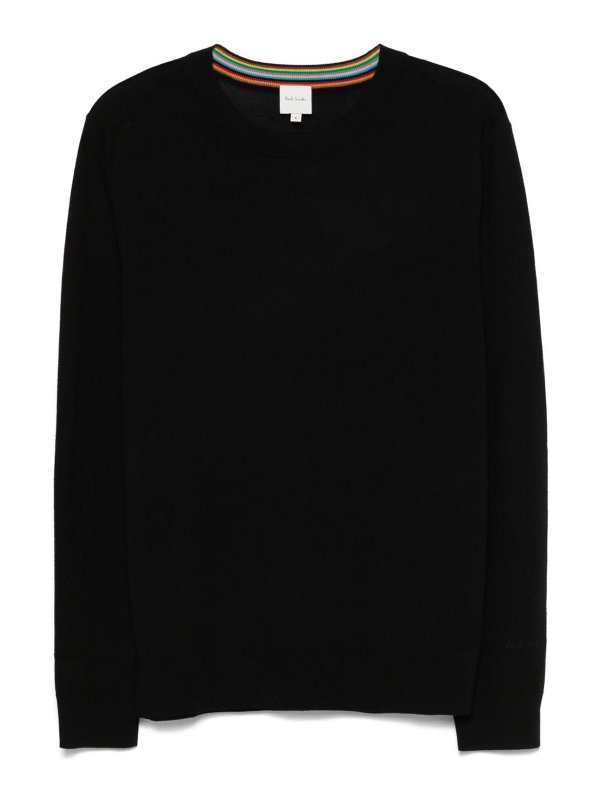 PAUL SMITH: crew necks - Wool Crewneck Sweater
