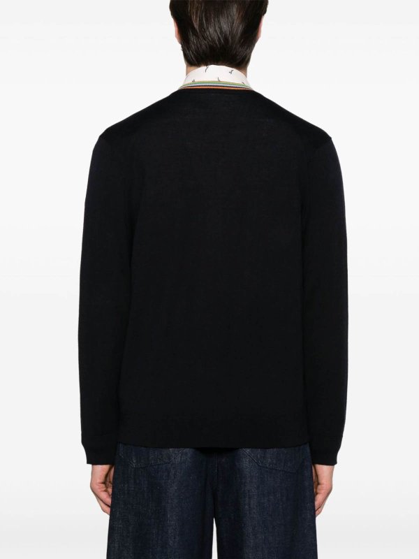 PAUL SMITH: cardigans online - Wool Cardigan