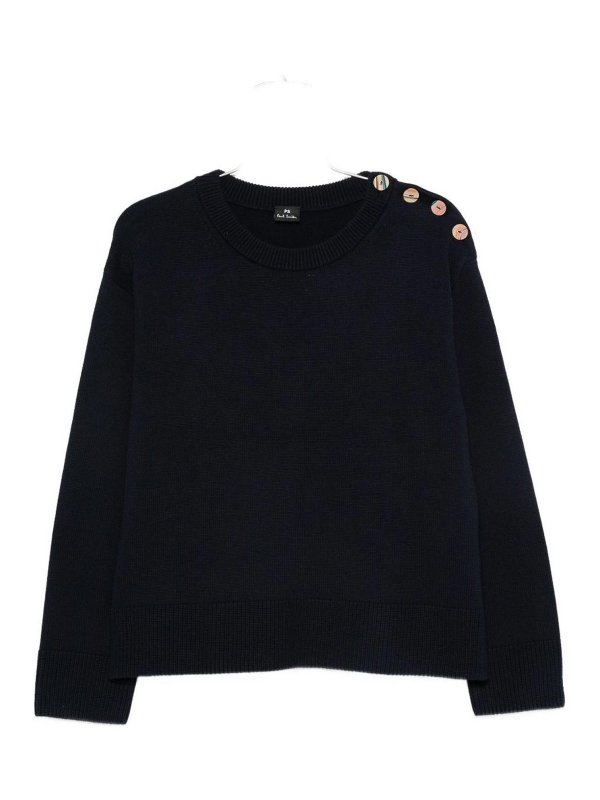 PS BY PAUL SMITH: maglia collo rotondo - Maglione In Lana E Cotone