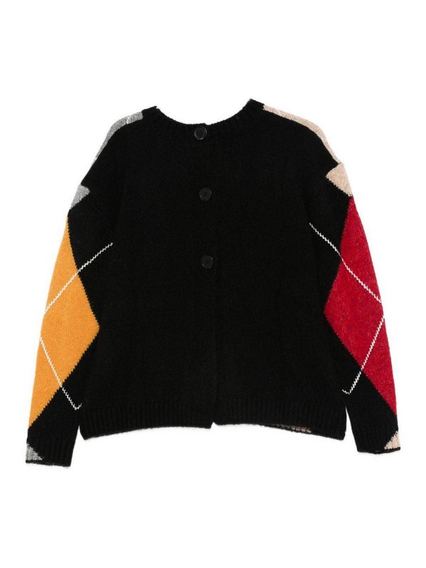 Semicouture: Strickpullover mit Rundhalsausschnitt online - Rundhalspullover - Grau