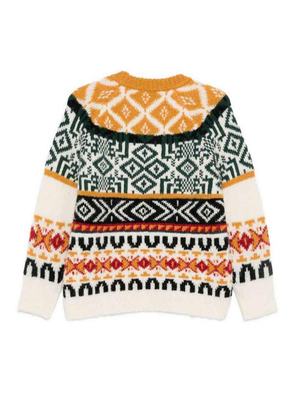 Semicouture: crew necks online - Ottavio Wool Blend Jumper