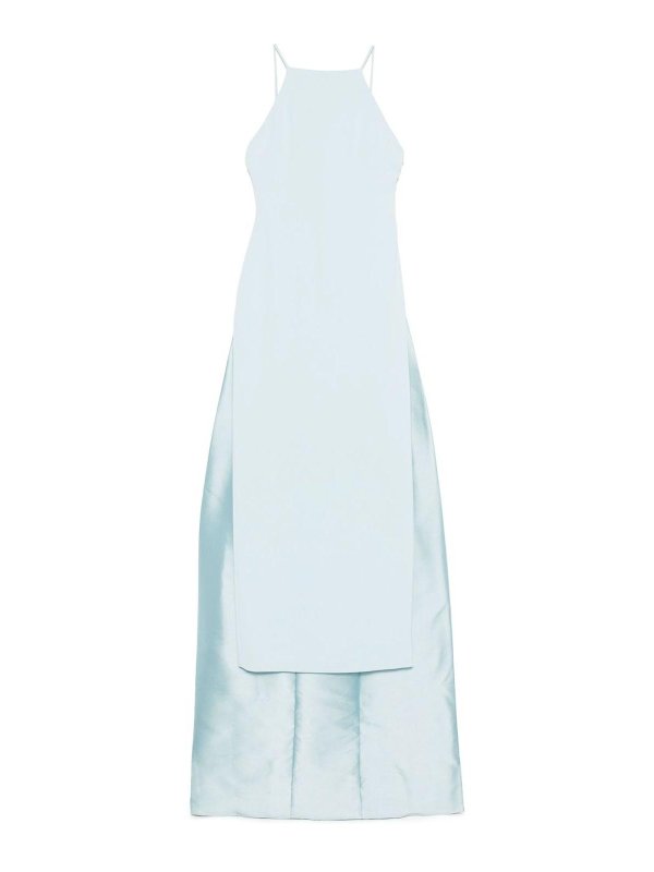 SOLACE LONDON: マキシドレス - マキシドレス - ブルー