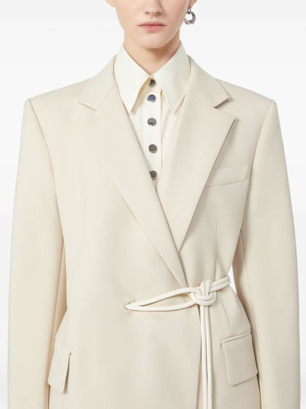 Abrigo Corto - Blanco shop online: SPORTMAX