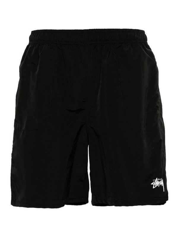 STUSSY: Badeanzüge und Badehosen - Badehose - Schwarz