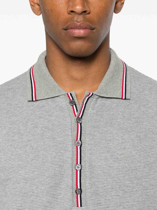 THOM BROWNE: Poloshirts online - Poloshirt - Hellgrau