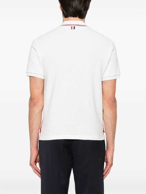 Polo - Blanc shop online: THOM BROWNE