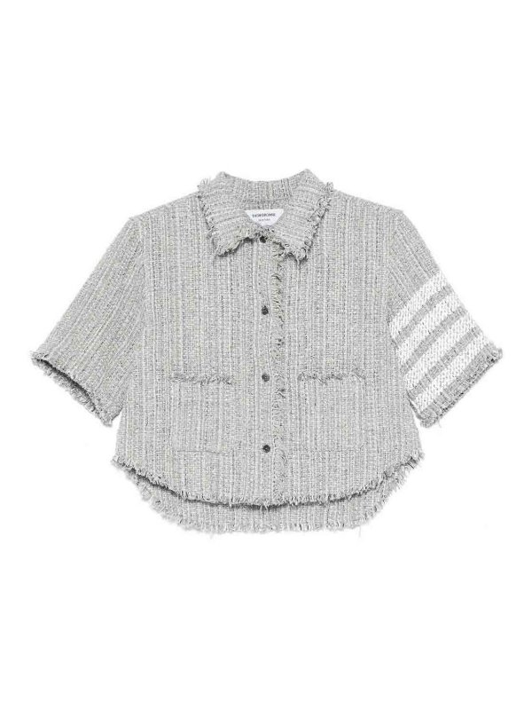 THOM BROWNE: Chaquetas casual - Chaqueta Casual - Gris