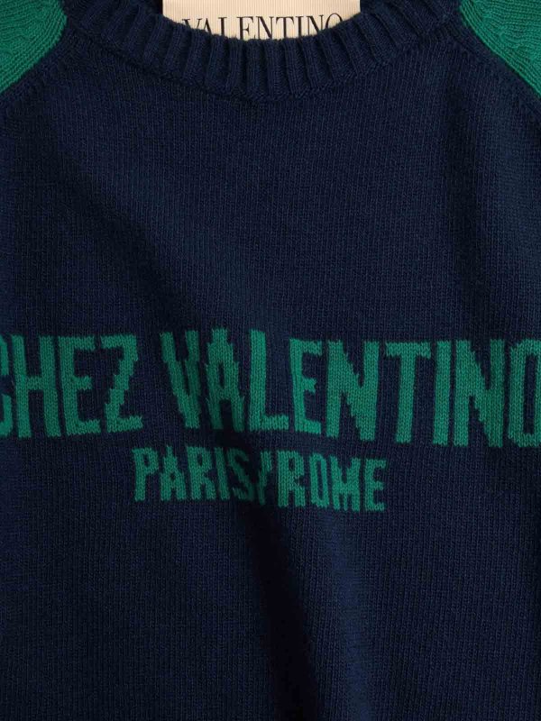 VALENTINO: crew necks online - Chez  Wool Sweater