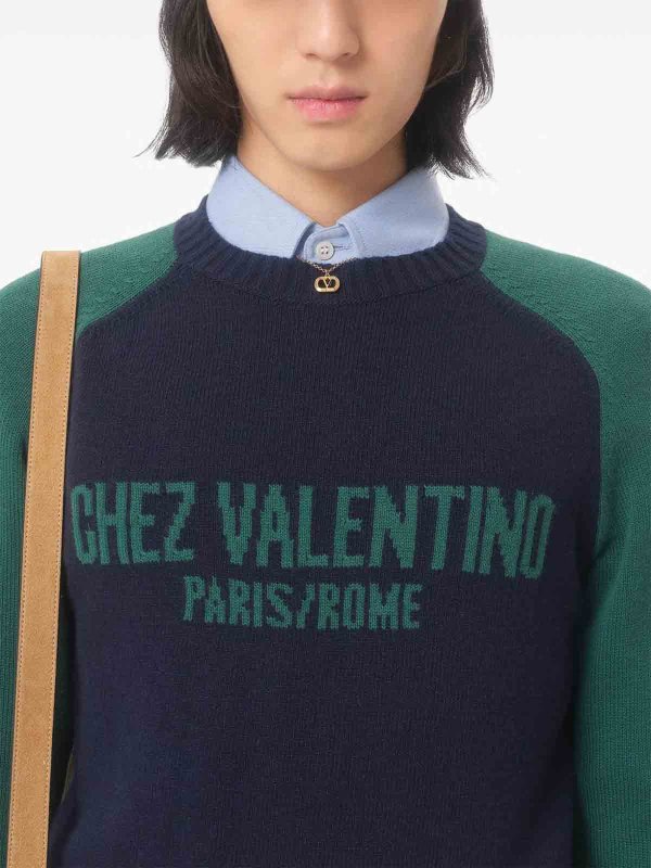 The Best Shops VALENTINO: crew necks - Chez  Wool Sweater