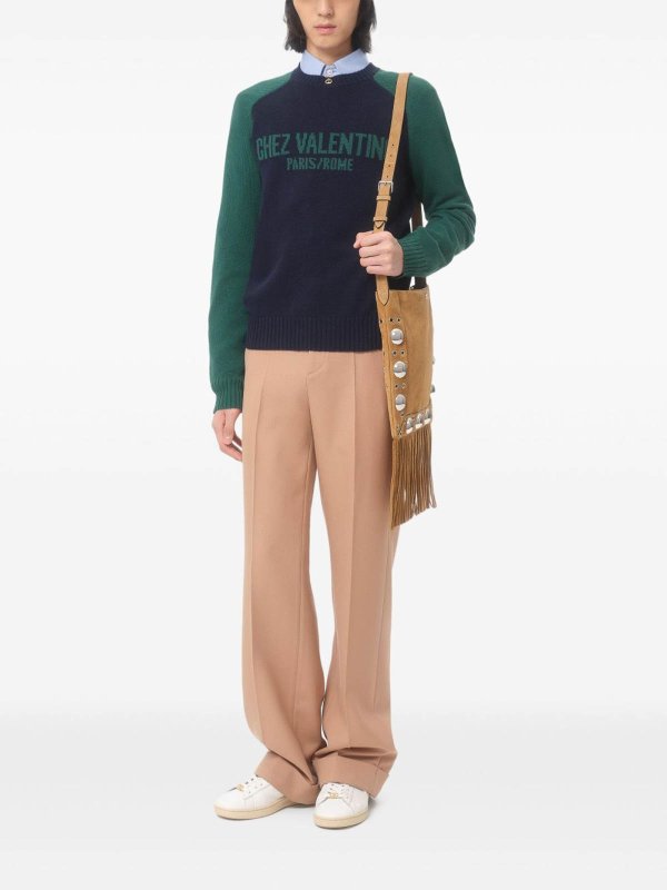 Chez  Wool Sweater shop online: VALENTINO