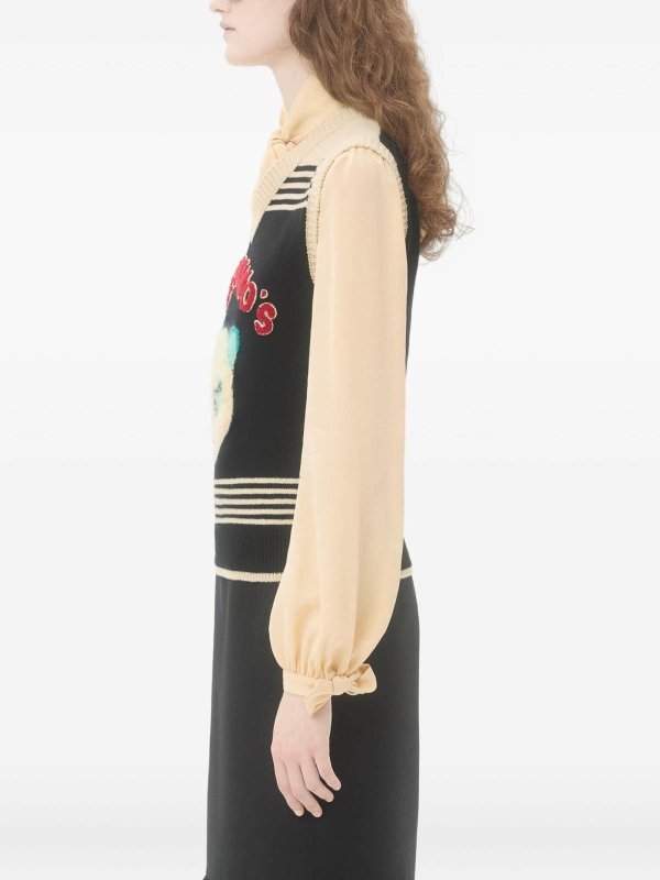 ベスト - 黒 shop online: VALENTINO